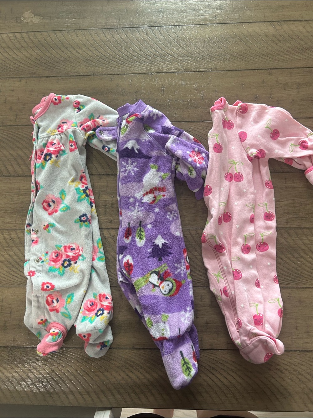0-3M Bundle of Footed Sleepers